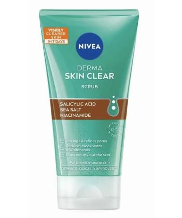 Nivea Derma Skin Clear Facial Facial Scrub 150 ml