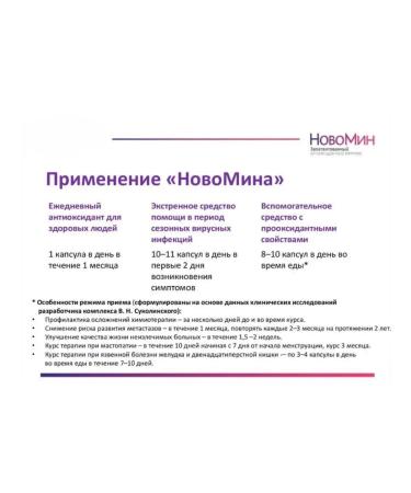 Siberian immunity Novomin antioxidant complex - Buy Online on GoSupps.com