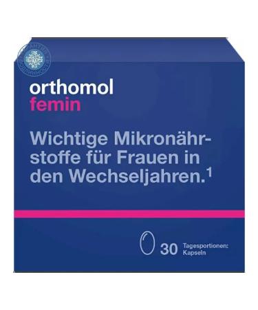 Orthomol Femin complex for women during postmenopause 60 capsules