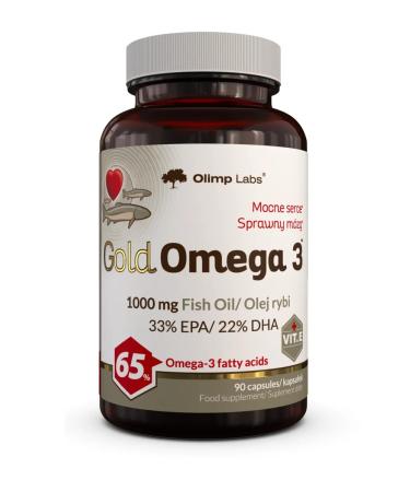 Olimp Sport Nutrition Omega 3 Fisheries Gold Omega-3 1000 mg - Buy Online on GoSupps.com