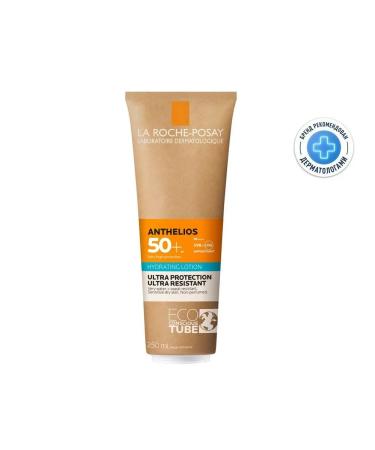 LA ROCHEPOSAY Antgelios moisturizing sunses. Milk of face and body250 ml - Buy Online on GoSupps.com