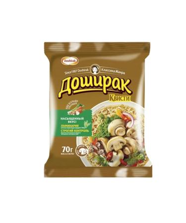 Doshirak mushrooms 48 packs of 70 grams - Buy Online on GoSupps.com