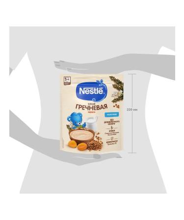 Nestle Porridge milk buckwheat from 5 months. Kuraga 200g 6 pcs - Buy Online on GoSupps.com
