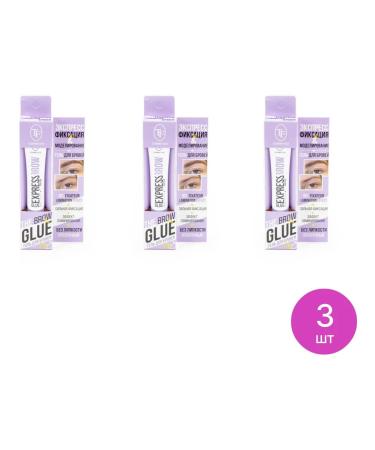TF Cosmetics Glue Express Brow-Fixer for eyebrows 10ml 3 pcs