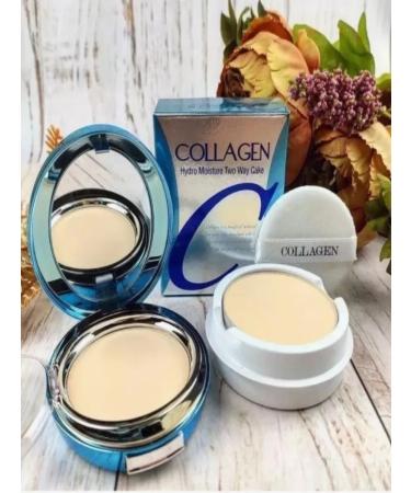 Korean face powder with collagen tone 13 - Buy Online on GoSupps.com