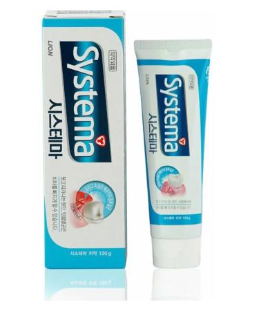 LION System toothpaste ice mint 120 g 2pcs - Buy Online on GoSupps.com