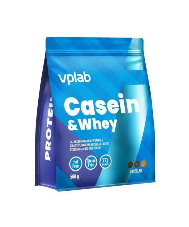 VPLAB Nutrition Casein+serum protein Casein & Whey 500 gr Chocolate
