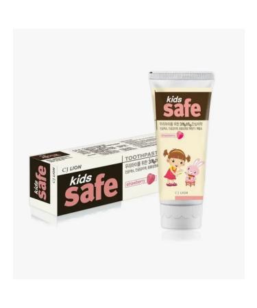 LION Toothpaste Children's "Strawberry" Kids Safe 90 g - Buy Online on GoSupps.com