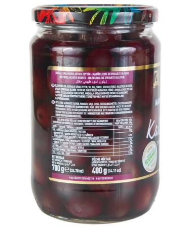 MARMARABIRLIK Green kalamatian olives with a bone of 400 g Calibration L - Buy Online on GoSupps.com
