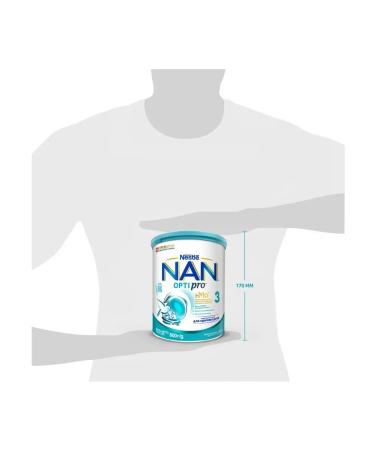 NAN 3 Optipro dry milk drink 12-18 months. 800g 4 pcs - Buy Online on GoSupps.com