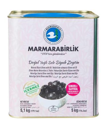 MARMARABIRLIK Dried olives of the Dogal Yagli Sele Calibration S 5 kg - Buy Online on GoSupps.com