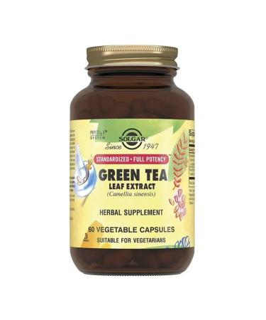 SOLGAR Green tea leaves extract 60 pcs