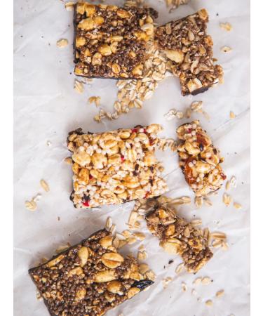 Everyday Baton-mussers glazed with granola assorted 12 pcs - Buy Online on GoSupps.com