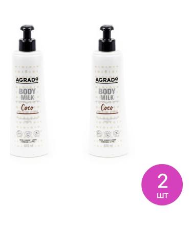 Agrado COCO Moner Moner with Coconut 400ml 2 pcs