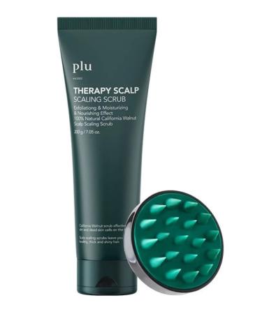 Plus Scrub for scalp + silicone massage brush