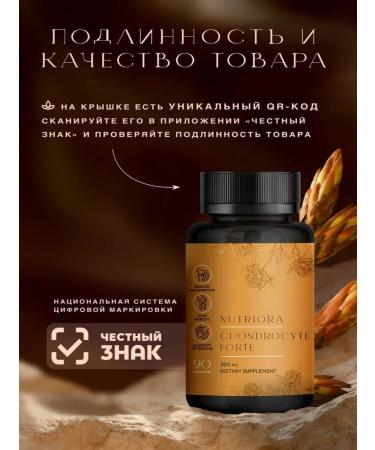 NUTRIORA Hondrocyte Forte for joints and ligaments (glucosamine) - Buy Online on GoSupps.com