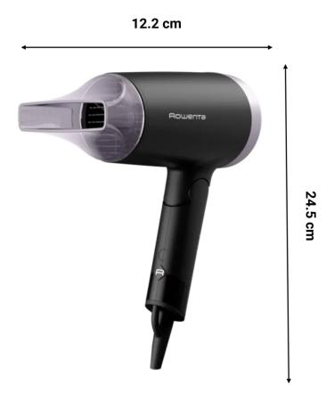 Rowenta Hairdryer CV1831F0 1600W black - Buy Online on GoSupps.com