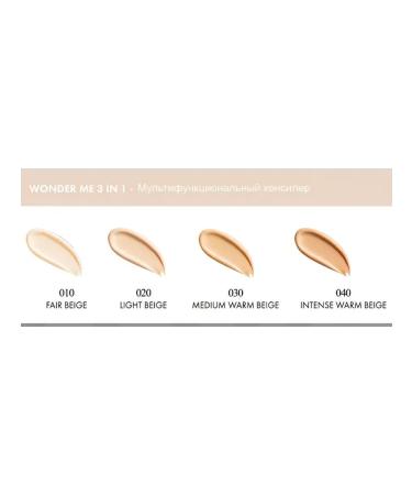Pupa Multifunctional concealer Wonder ME 3 in 1 10 Fair Beige - Buy Online on GoSupps.com