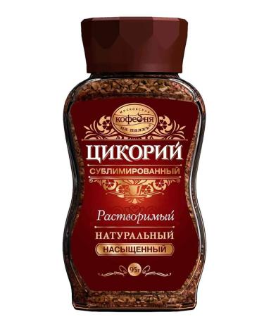 MOSCOW COFFEE SHOP ON SHARES Chicoria natural sublimated saturated 95g