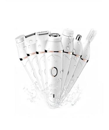 Female epalator 7 in 1 for bikini and armpits with nozzles