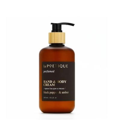 laPOETIQUE Hand and body cream with aroma of black pepper