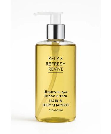Relax Refresh Revive Hair and body shampoo Dead Sea salt 300 ml