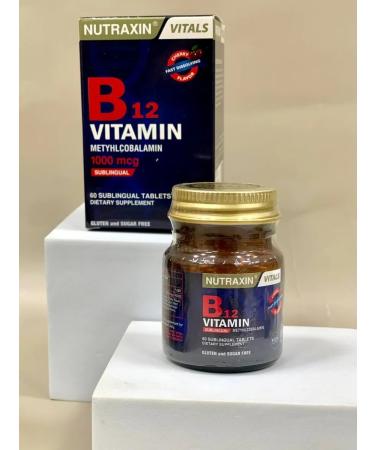 NUTRAXIN Vitamin B12 Vitamin B-12 - Buy Online on GoSupps.com