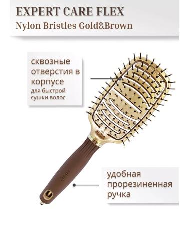 Olivia Garden Massage combing for hair styling Expert Care Flex - Buy Online on GoSupps.com