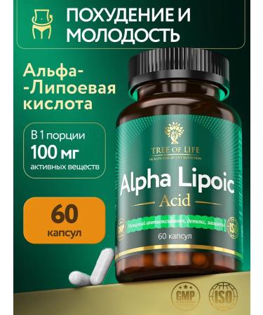 Tree of Life Alpha-lipoic acid 400 mg 60 capsules