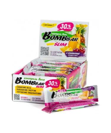 BombBar SLIM protein Baton Pine therapy 35 grams - Buy Online on GoSupps.com