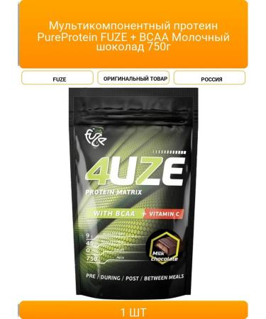 FUZE Multicomponent protein PureProtein + BCAA milk