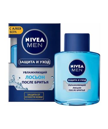 NIVEA Lotion after shaving MEN Protection and Care 100 ml - Buy Online on GoSupps.com