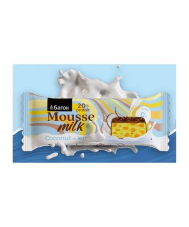 Protein Baton Yobaton Mousse Coconut lemon Coconut - Buy Online on GoSupps.com