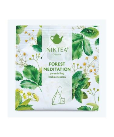 NIKTEA Tea grass forest meditation 15 pyramids - Buy Online on GoSupps.com