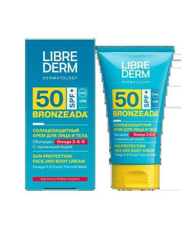 LIBREDERM Librider Bronzeada Sunny cream SPF50 150ml - Buy Online on GoSupps.com