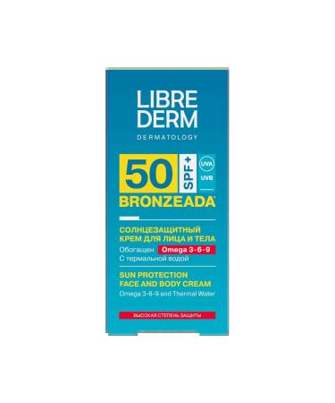 LIBREDERM Librider Bronzeada Sunny cream SPF50 150ml - Buy Online on GoSupps.com