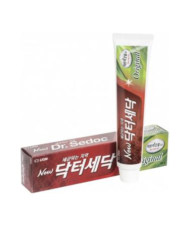 Lion Dr Sedoc toothpaste with tea deren oil extract - Buy Online on GoSupps.com