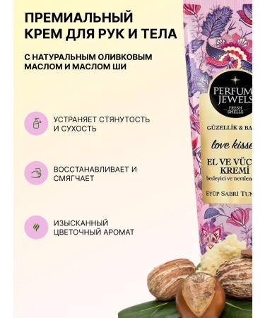 EYUP SABRI TUNCER Love Kisses hands and body cream 50 ml - Buy Online on GoSupps.com