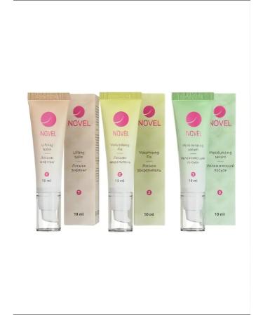 NOVEL compositions for lamination of eyelashes and eyebrows 3 compositions (1 + 2 + 3) 10 ml each