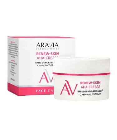 ARAVIA Renew-Skin Aha-Cream Face Cream 50 ml - Buy Online on GoSupps.com