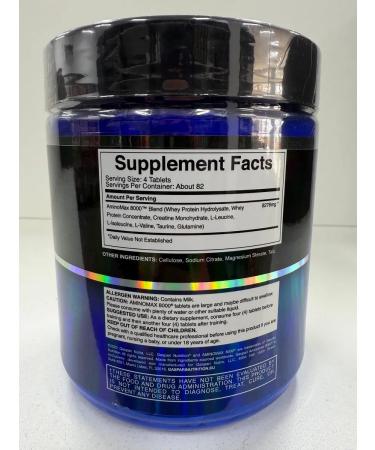 Amino acid complex Aminomax Gaspari 8000 - Buy Online on GoSupps.com