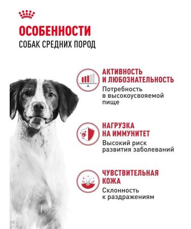 Dry food for dogs Royal Canin for medium - Buy Online on GoSupps.com