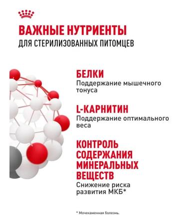 Dry food for sterilized cats Royal Canin - Buy Online on GoSupps.com