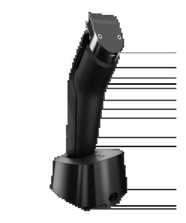 Grundig Trimmer for haircuts and shaving MGK 9030 black - Buy Online on GoSupps.com