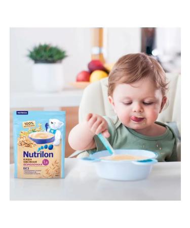 Nutrilon Silent porridge from 5 months oatmeal 180g 2pcs - Buy Online on GoSupps.com