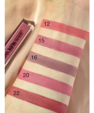 RELOUIS Liquid matte lipstick Nude Matte tone 14 - Buy Online on GoSupps.com