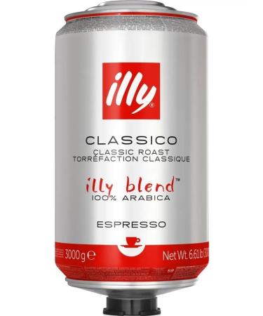 illy Coffee in grains medium frying classico bank 3 kg