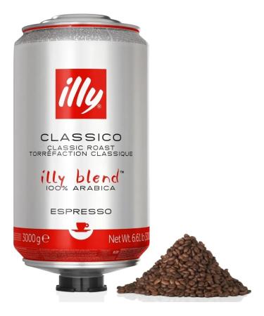 illy Coffee in grains medium frying classico bank 3 kg - Buy Online on GoSupps.com
