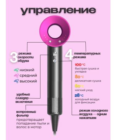 Super hair dryer premium Hair hair dryer Professional Styler 7 in 1 - Buy Online on GoSupps.com