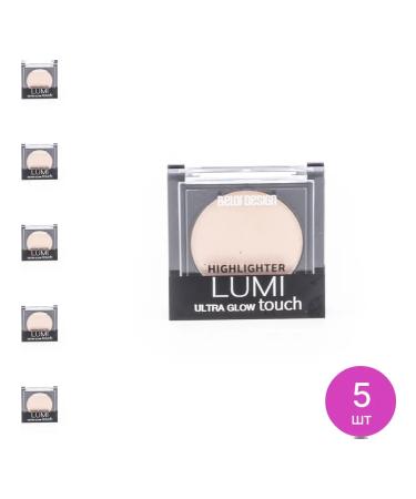 BelorDesign Lumi Touch Highlighter tone 2 Halo Glow 3.5g 5 pcs